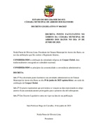 📜 COMUNICADO OFICIAL – CÂMARA MUNICIPAL DE ARROIO DOS RATOS 