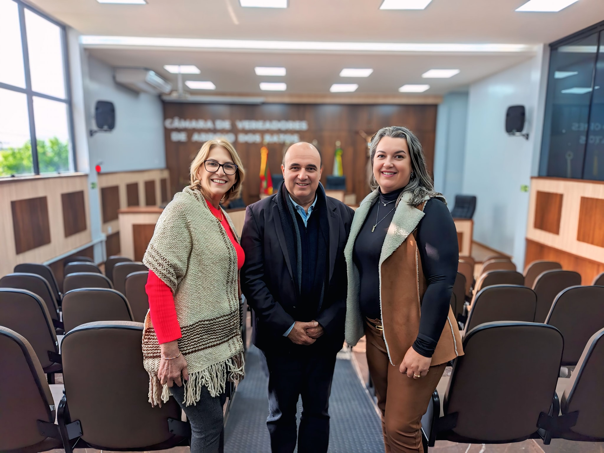 📸 Visita ilustre na Câmara Legislativa de Arroio dos Ratos-RS! 