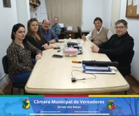 Na tarde de hoje, o Presidente da Câmara Municipal de Vereadores de Arroio dos Ratos Dilson Lemos, juntamente com o Vereador Juarez Dias, receberam o Presidente da ACVERC (Associação das Câmaras de Vereadores da Região Carbonífera) .