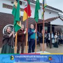Na tarde de ontem 13.09.2023  o Presidente da Câmara Municipal de Vereadores Dilson Lemos, o Prefeito Municipal José Carlos Garcia de Azeredo, acompanhado pelos  Vereadores Cintia Jardim, Gabriela Radi, Neida Lima e Osmar Didoliche, Prestigiaram ... 