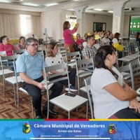 Na tarde do dia 11.09.23 o Presidente da Câmara Municipal de Vereadores de Arroio dos Ratos, Dilson Lemos, esteve na Sociedade Última Hora, assistindo a  palestra “Acolher é Cuidar, Juntos Somos mais Fortes” ministrada por uma Voluntária  do CVV ...